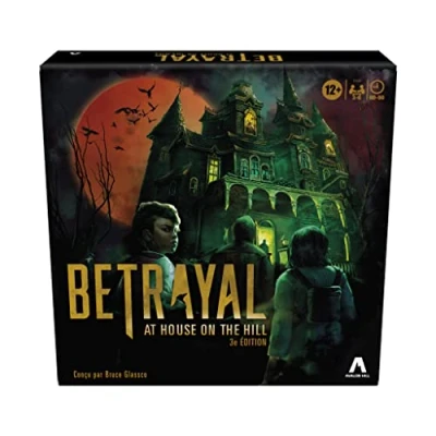 Bild av Avalon Hill Betrayal at the House on 3rd Edition, brädspel fransk version