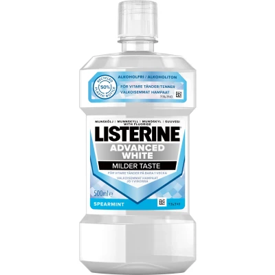Bild av Listerine Advanced White milder taste 500 ml