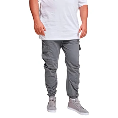 Bild av Urban Classics Herr cargo joggingbyxor byxor, Mörkgrå, L