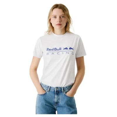 Bild av Red Bull Racing x Pepe Jeans Standard FIT Tshirt med print, Storlek: Large, White