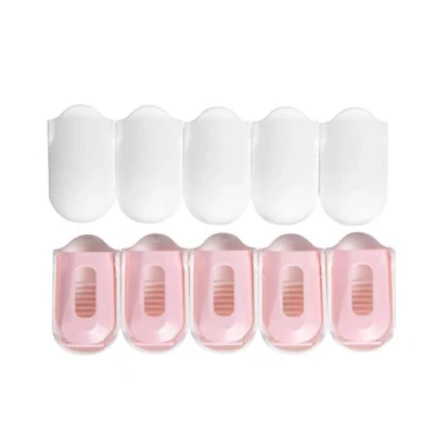 Bild av Neonail klämmor för borttagning av UV hybrid, 10 stycken Rosa