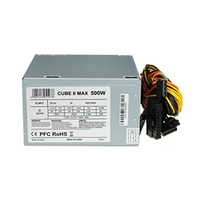 Bild av iBOX CUBE II Strömförsörjning 500 Watt 120 mm ATX 2.2 80 Plus
