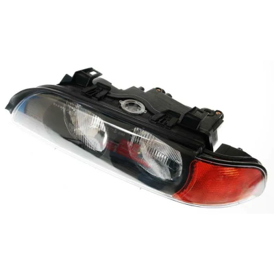 Bild av VAN WEZEL 0639961 Phares gauche HB3, H7 jaune pour circulation à droite avec commande correcteur de site projecteur PX26d, BAY15d BMW: 5 Berline