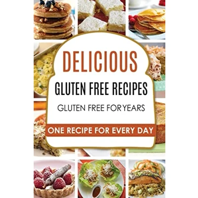 Bild av Gluten Free: Free Recipes Cookbook Diet Books Baking Recipes: 1