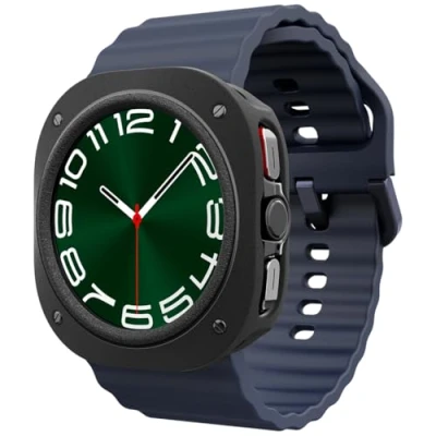 Bild av Caseology Vault Cover Case Kompatibel med Galaxy Watch Ultra (TPU Matte Black)