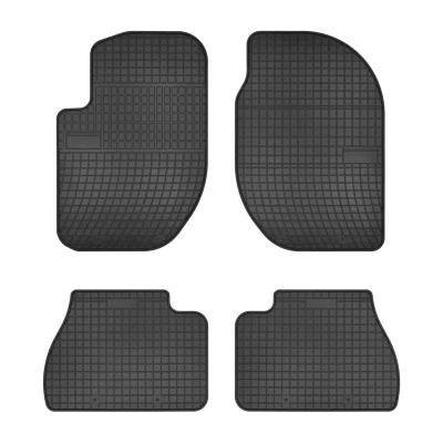 Bild av FROGUM 0970 Ensemble de tapis sol Caoutchouc avant et arrière 4 noir Sur mesure LAND ROVER: Freelander I SUV