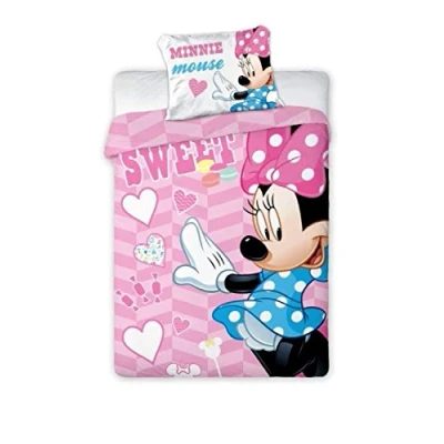 Bild av TFBBK 2 delad Disney 898 Mimmi Pigg barnsängklädesset 100 x 135 cm 40 60