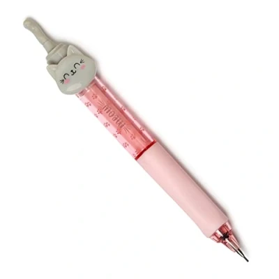 Bild av Legami Blyertspenna, Meow, Ø 1,2 cm, 1 stift 0,7 mm HB ingår, ergonomiskt silikonhandtag, exakt skrivning