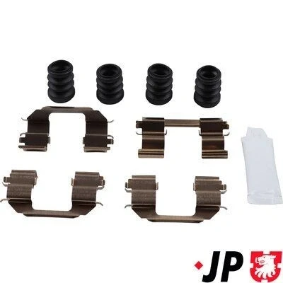 Bild av JP GROUP 6364002710 Kit d&#039;accessoires, plaquette de frein à disque CHEVROLET: Spark, Aveo / Kalos 3/5 portes, OPEL: Agila B