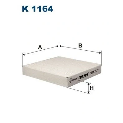 Bild av Filter, kupéventilation Filtron K 1164