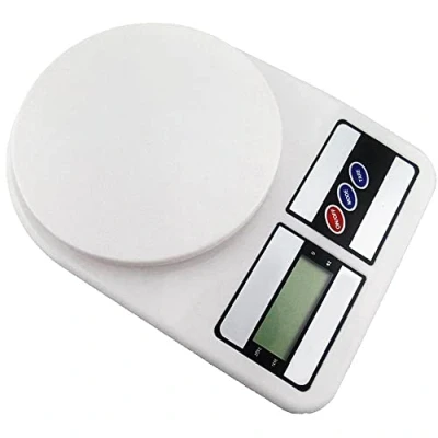 Bild av LeoFla Digital köksvåg LCD Elektronisk Tara knapp Hem Väger 1 Gr till 7 kg, Variabel, Medium