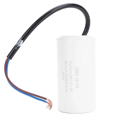 Bild av CBB60 450V 50uF kabelbunden kondensator, motor vevstarter SH 50 / 60Hz drivrutin för motorluftkompressor
