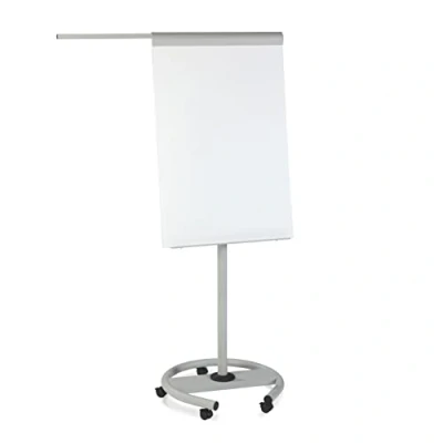 Bild av Rocada Flipchart 617 (B x H) 1900 mm 640 Vit, grå, avtorkningsbar, skrivbar, justerbar i höjdled, inkl. hållare, magnetisk R617102
