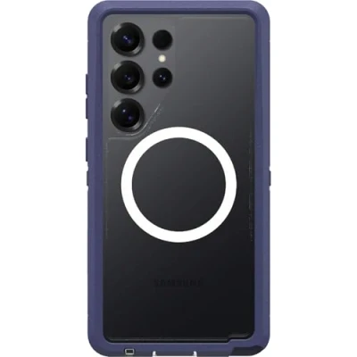 Bild av OtterBox Defender XT Clear Magnets Samsung Galaxy S25 Ultra Violet Thunder clear/purple