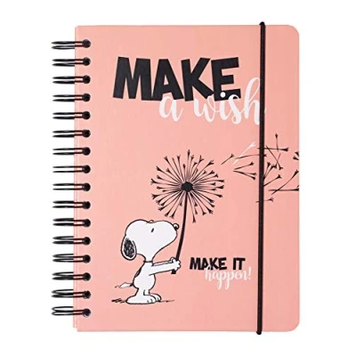 Bild av Grupo Erik Snoopy A5 Notebook Bullet Journal Notebooks Notepads Notepad Dotted Sketchbook Gifts