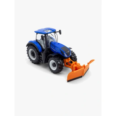 Bild av Bburago New Holland T7.315 Traktor med Snöplog 1:32