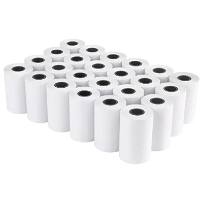 Bild av 2 1/4 tum x 50 termisk papper kassaister 57 mm 36 termiskt tills rullar för kreditkort PDQ maskiner 24 Rolls