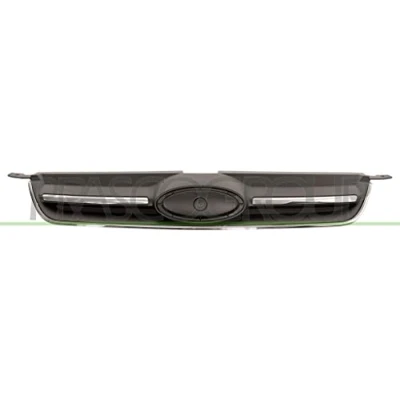 Bild av PRASCO FD7192001 Calandre chrome/noir, noir Premium avec cadre