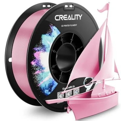 Bild av CREALITY PETG 3D skrivarfilament, 1,75 mm, 1 kg spole, dimensionell noggrannhet ± 0,03 parti 2024, lämplig för Ender, Bambu Lab, Anycubic, ELEGOO FDM skrivare, rosa
