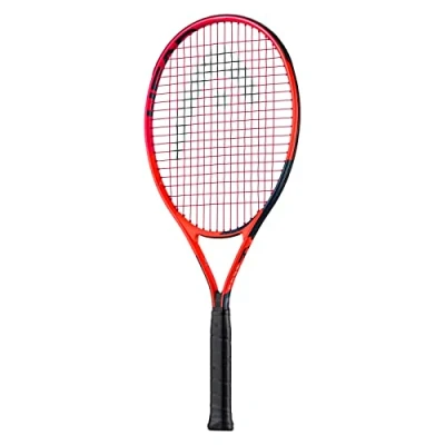 Bild av HEAD Radical 26 tennisracket, röd, greppstorlek 0, från 10 till 14 år
