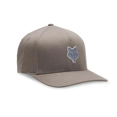 Bild av Fox Head Snapback Cap Basecap basebollkeps platt brätte, Stålgrå, 58/62 cm
