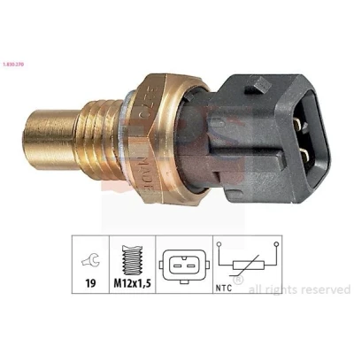 Bild av EPS 1.830.270 Sonde De Température Liquide Refroidissement Made in Italy OE Equivalent