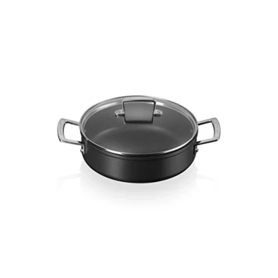 Bild av Le Creuset Sauteuse Les Forgées TNS ø 28 cm / 5.4 Liter standard non stick coating
