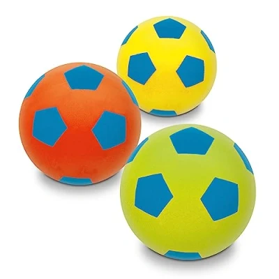 Bild av Mondo Toys Soft FLUO BALL 200 svampboll diameter 20 cm 1 mjuk boll blandade färger 07926
