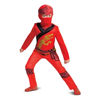 Bild av LEGO Ninjago Kai Utklädnad med Mask, 4 6 år