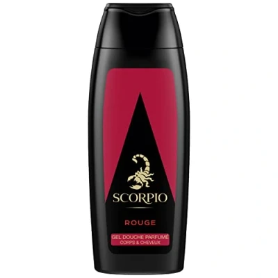 Bild av Scorpio duschgel för män röd kollektion flaska 250 ml