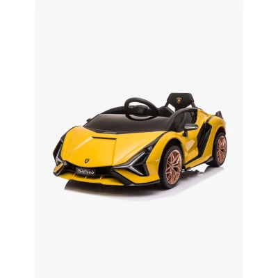 Bild av Lamborghini Sian Elbil, Gul