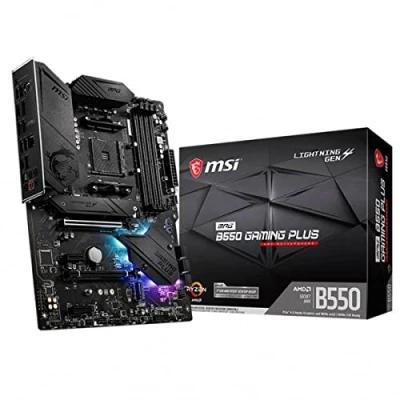 Bild av MSI MPG B550 Gaming Plus (ATX AMD AM4 DDR4 M.2 USB 3.2 Gen 2 HDMI ATX Moderkort Ryzen™ 5000 processorer