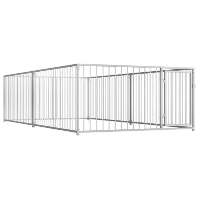 Bild av Hundgård för utomhusbruk 200x400x100 cm