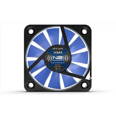 Bild av (((noisblocker))) BlackSilentFan XM1 40 x 10 mm 3 stift 2800 varv/min 9 dbA 4,9 m3/h