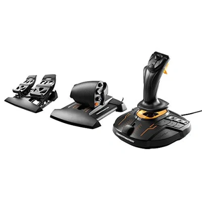Bild av Thrustmaster T1.6000M FCS Flight Pack Joystick, Throttle; Pedalen USB/PC