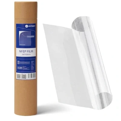 Bild av Antinsky NFEP film, 280 x 450 mm, 1 PFA film För Phrozen Sonic Mega 8k, Transform, Anycubic M3 Max, Creality HALOT MAGE PRO etc. stor harts 3D skrivare, uppgraderad från FEP