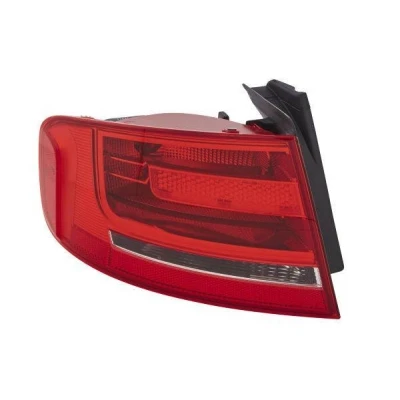 Bild av HELLA 2VA 009 686 111 Feu arrière gauche Partie extérieure P21W 12 Rouge avec ampoule, porte lampe AUDI: A4 B8 Berline