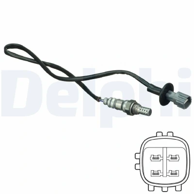 Bild av DELPHI ES20224 12B1 Sonde lambda planaire, chauffé TOYOTA: Prius II Liftback, Celica VII Coupe, Previa / Estima II, LEXUS: GS LS IV