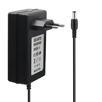 Bild av PAUTIX LED remsa EU kontakt DC24V 2A strömförsörjning för remsor, GS CERTIFIERING AC100 240 strömadapter drivrutin, 48 W maximal plug in