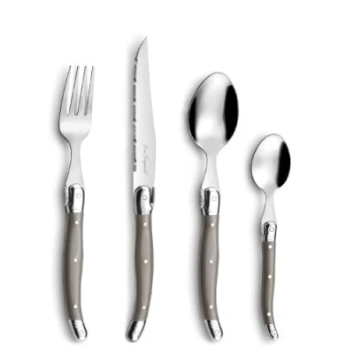Bild av Lou Laguiole Tradition 24 Piece Cutlery Set Taupe