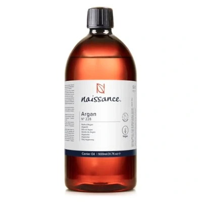 Bild av Naissance Arganolja (nr. 228) 900ml Naturlig Tillväxt Hårmask, Anti Ageing, Antioxidant, Vegansk, Hexanfri, Ingen GMO Fukt och Balsam för Ansikte, Hud, Skägg, Nagelband Händer