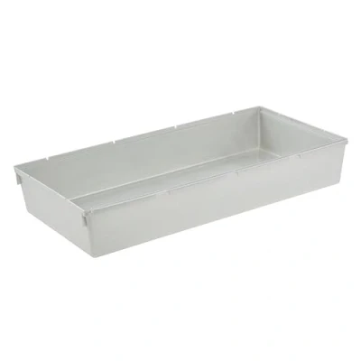 Bild av keeeper Organisationssystem, obegränsade förlängningar, robust plast (PP), 30 x 15 5 cm, silver
