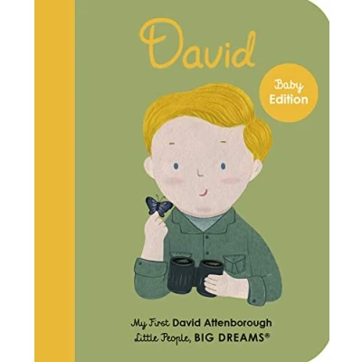 Bild av Little People Big Dreams My First David Attenborough (Board Book) /anglais: Volume 34