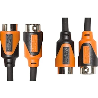 Bild av Roland RMIDI B10 DUAL Black Series MIDI kabel, 3m