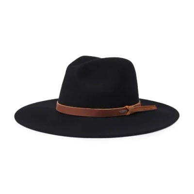Bild av Brixton Svart Traveler Hatt Field Proper Hat Black @ Hatstore