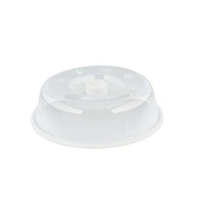 Bild av SKÖTT + SKYDDA skydd för mikrovågsugnar, perfekt mikrovågsugnsmatlagning, förhindrar stänk, BPA fri, diskmaskinssäker, 26,2 x 7,6 cm, vit