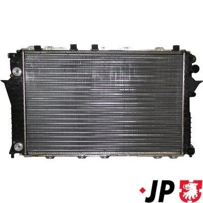 Bild av JP GROUP 1114205100 Radiateur du moteur Aluminium, Matière plastique 632 409 26 Boîte automatique AUDI: 100 C4 Berline, A6 Avant