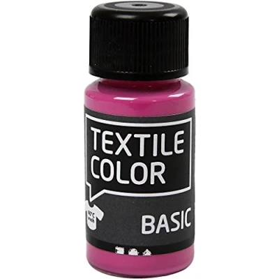 Bild av Creativ Company Textile Color Semi opaque Paint Pink 50ml