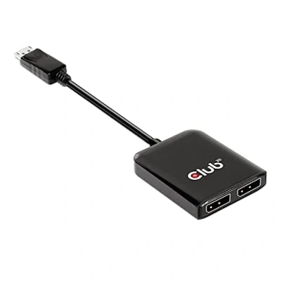Bild av Club 3D Multi Stream Transport (MST) Hub DisplayPort™ 1,4 till Dual Monitor 4K60Hz