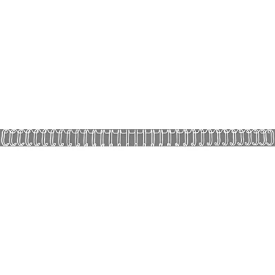 Bild av GBC Metallspiral 3:1 NO8 A4 Svart Vit Binding wire
